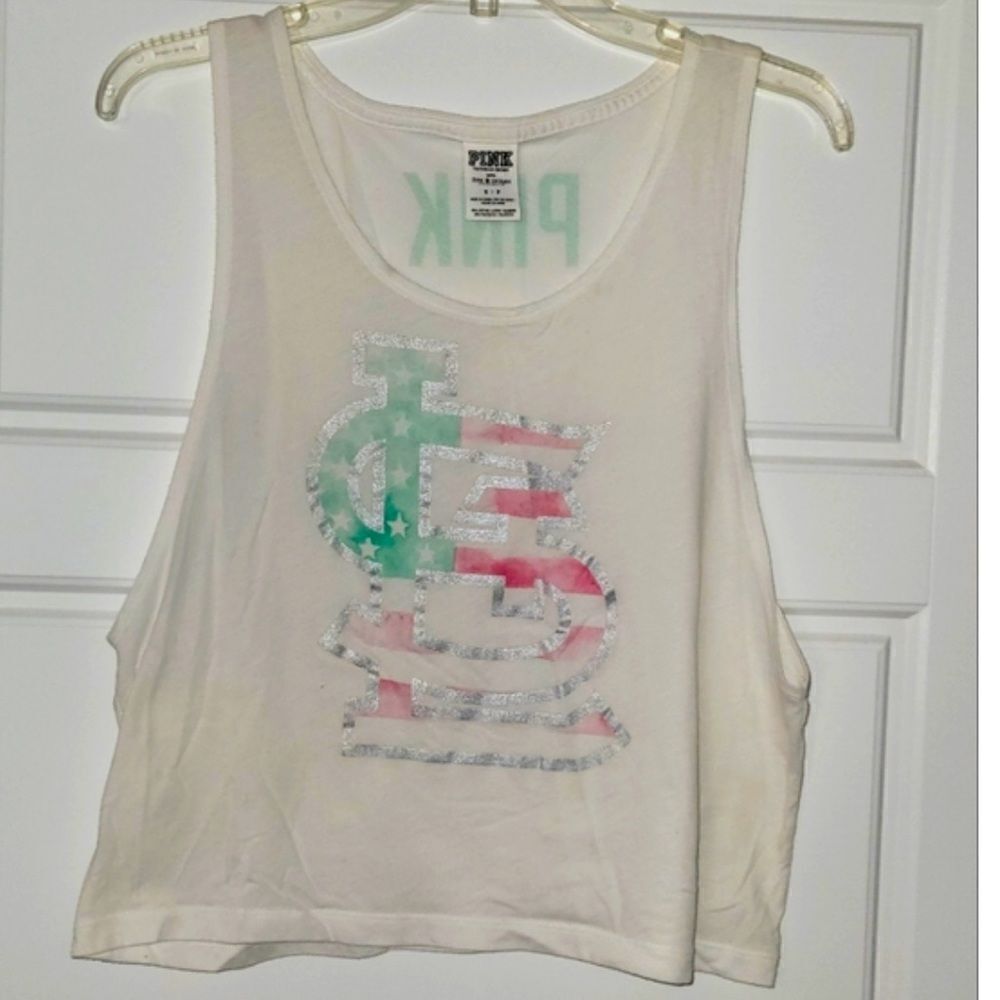 PINK‎ VICTORIA SECRET STL CARDINAL TANK TOP